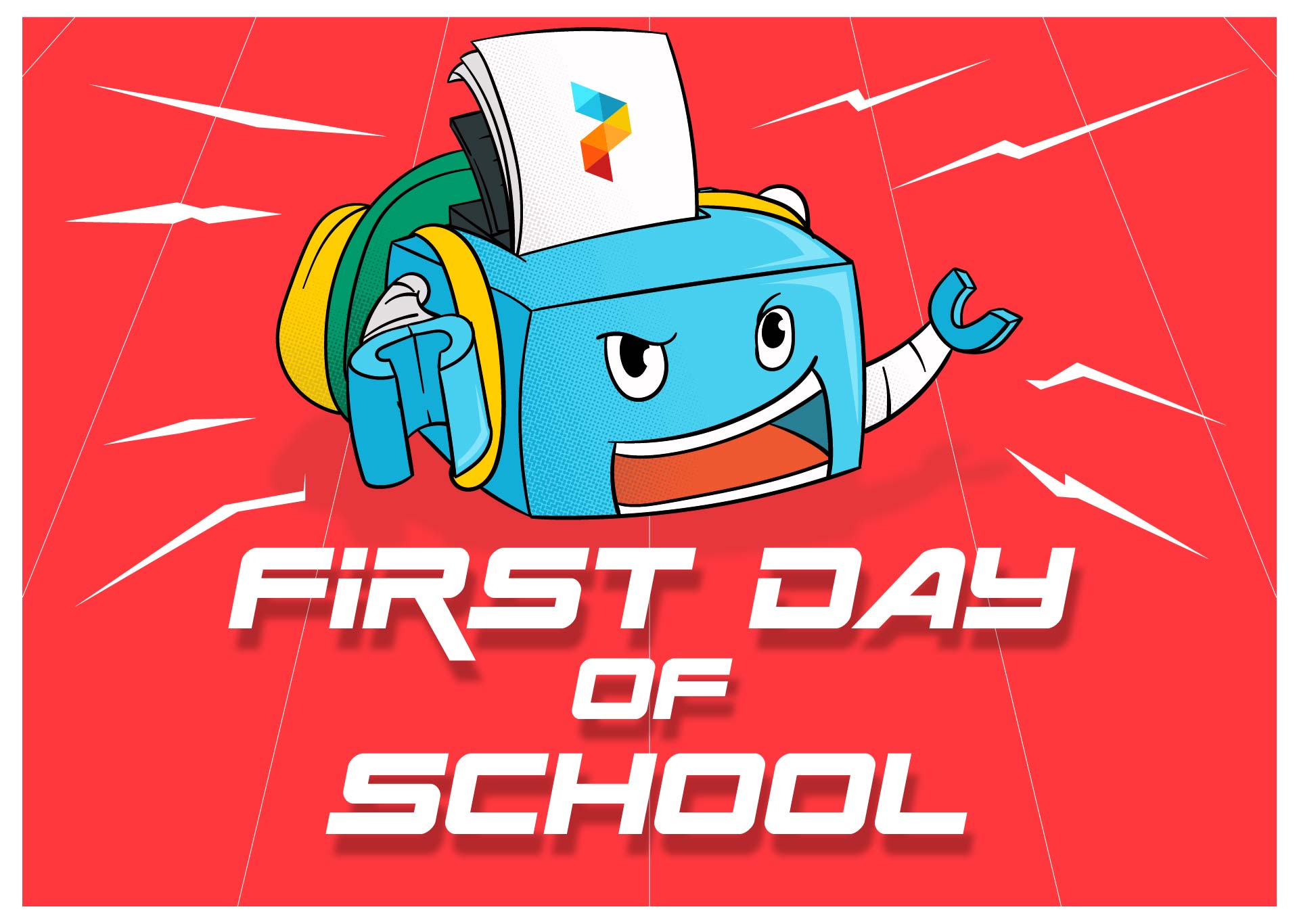 Printable First Day of School Signs