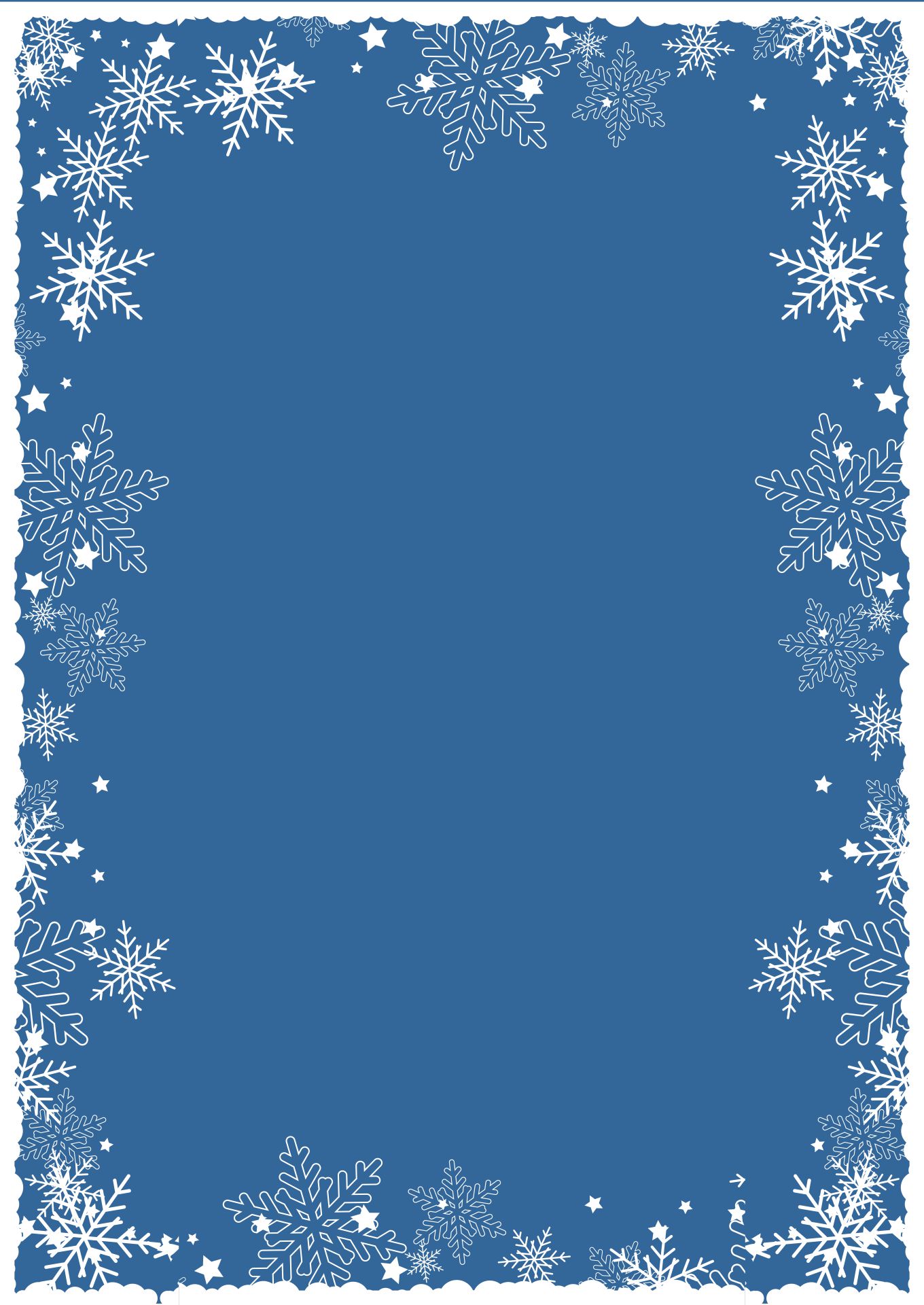 Printable Christmas Paper Border Here You Can Find A Gorgeous Christmas ...