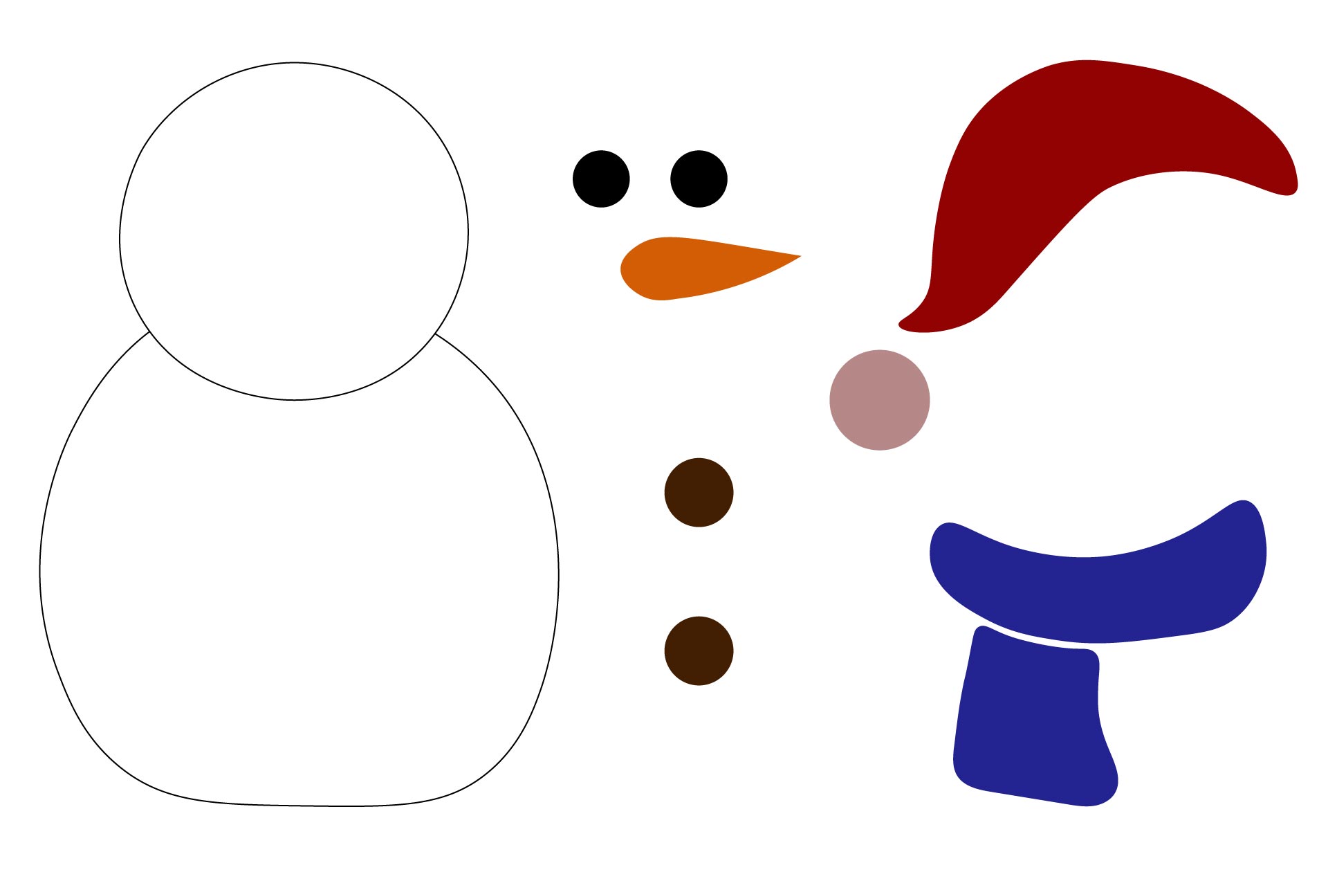 Snowman Applique Patterns
