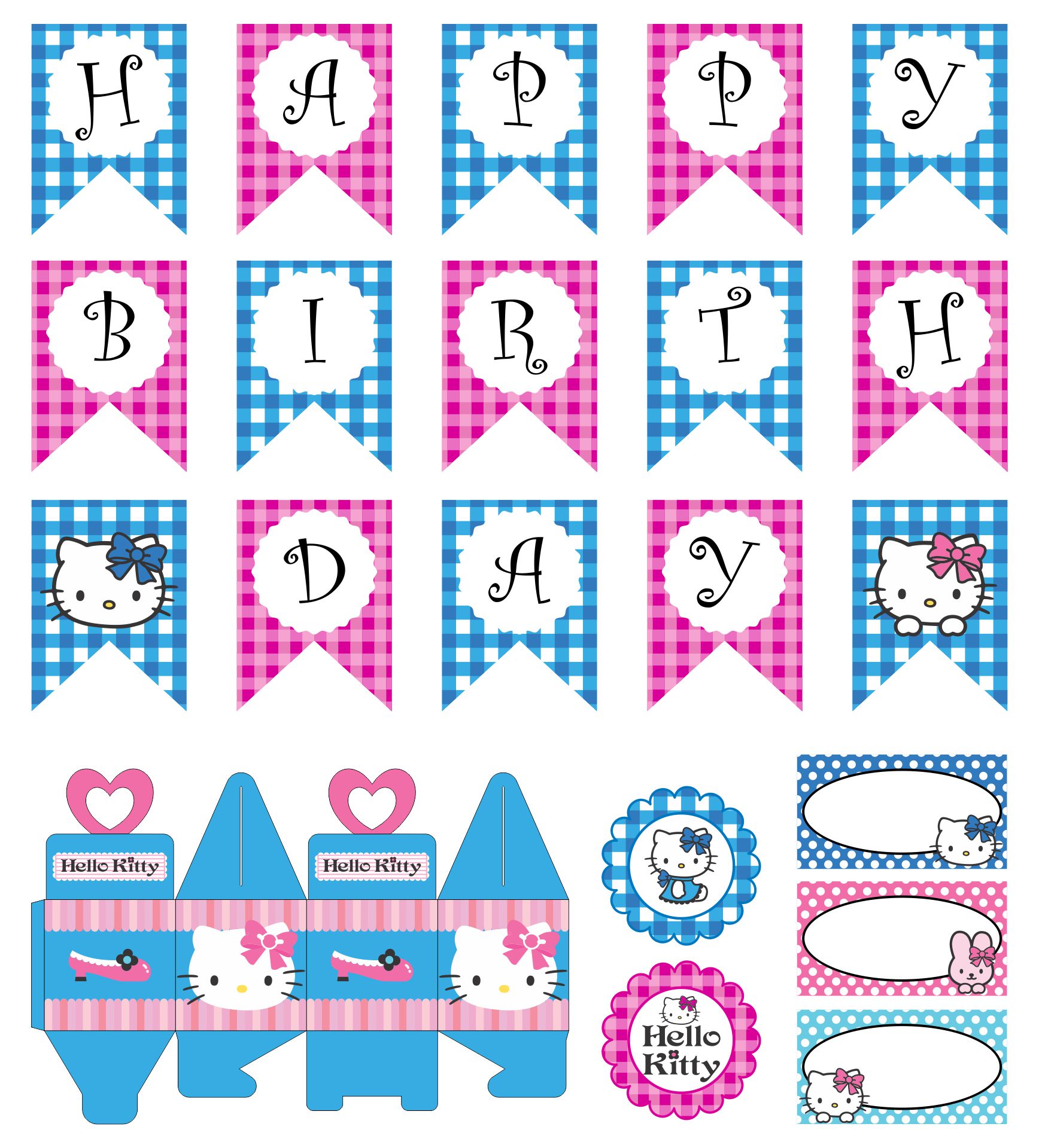 Hello Kitty Party Printables