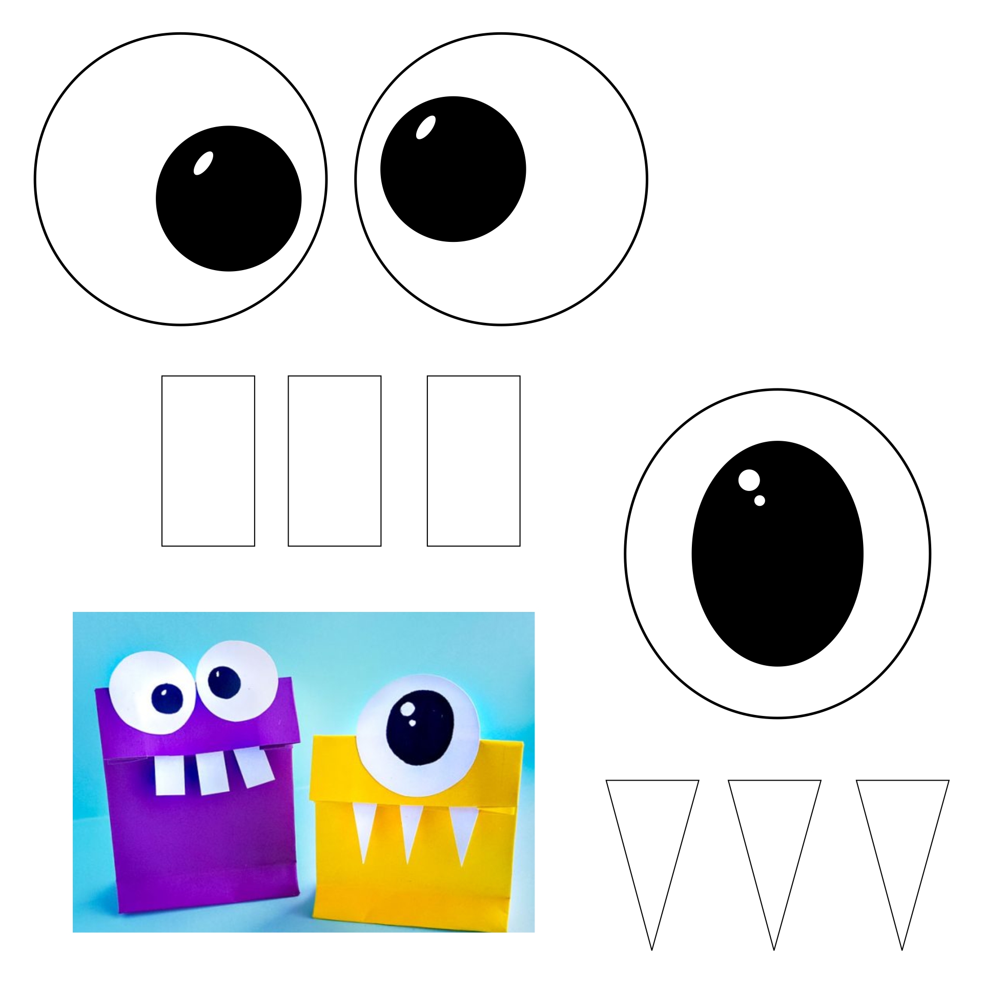 Printable Puppets For Paper Bags - Get What You Need For Free