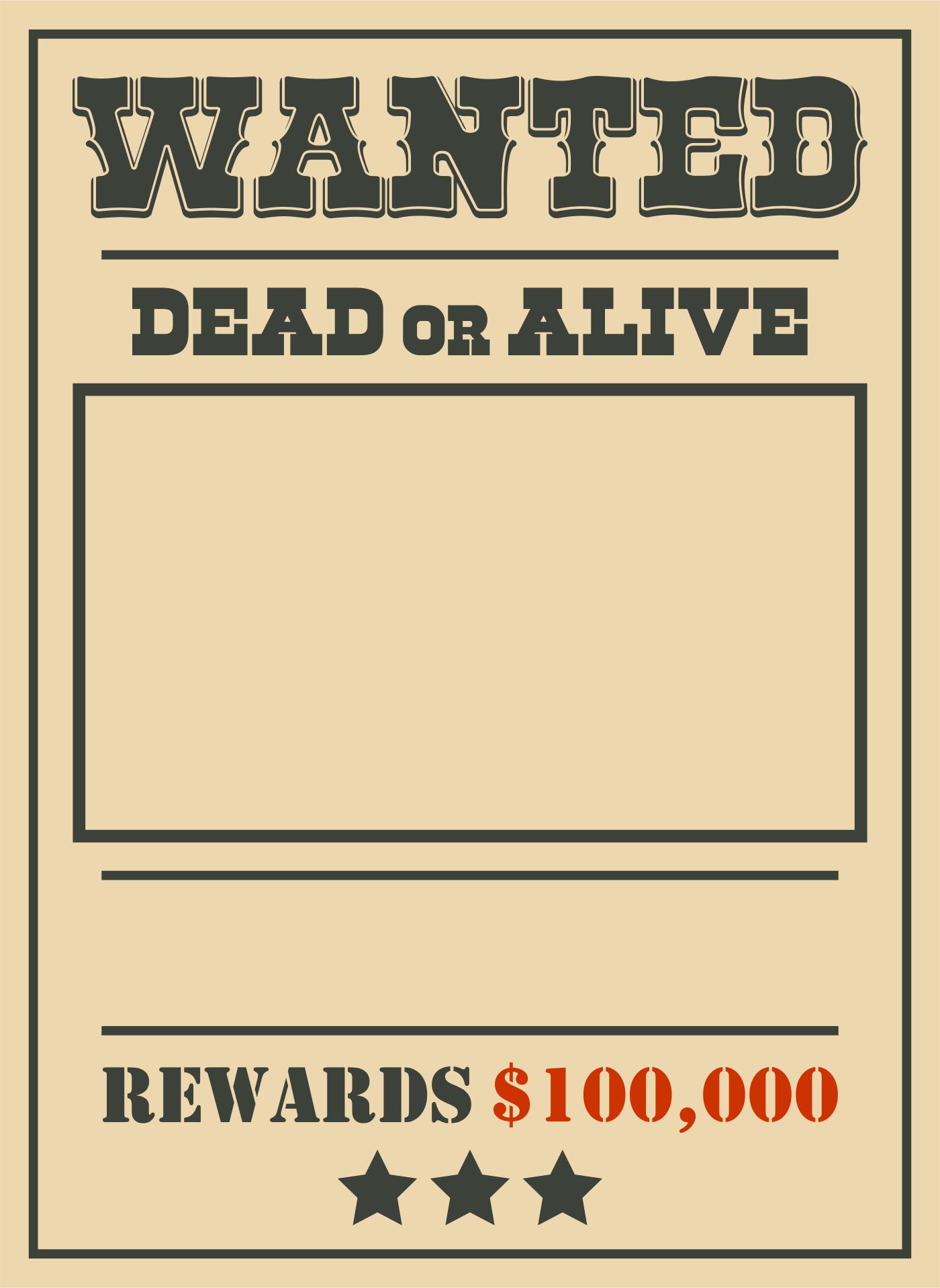 Old West Style Wanted Poster ~ Wanted West Template Wild Old Posters ...