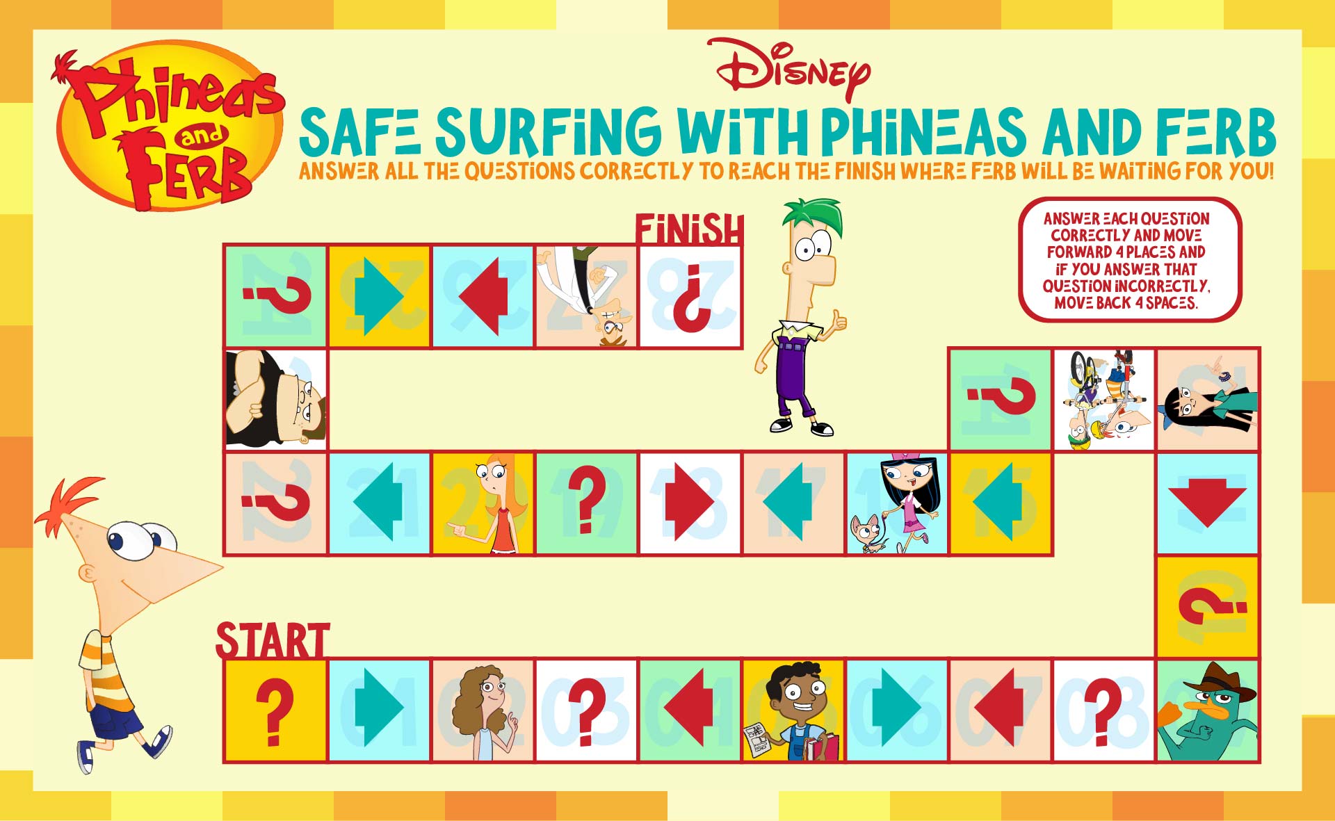 Phineas and Ferb Board Game