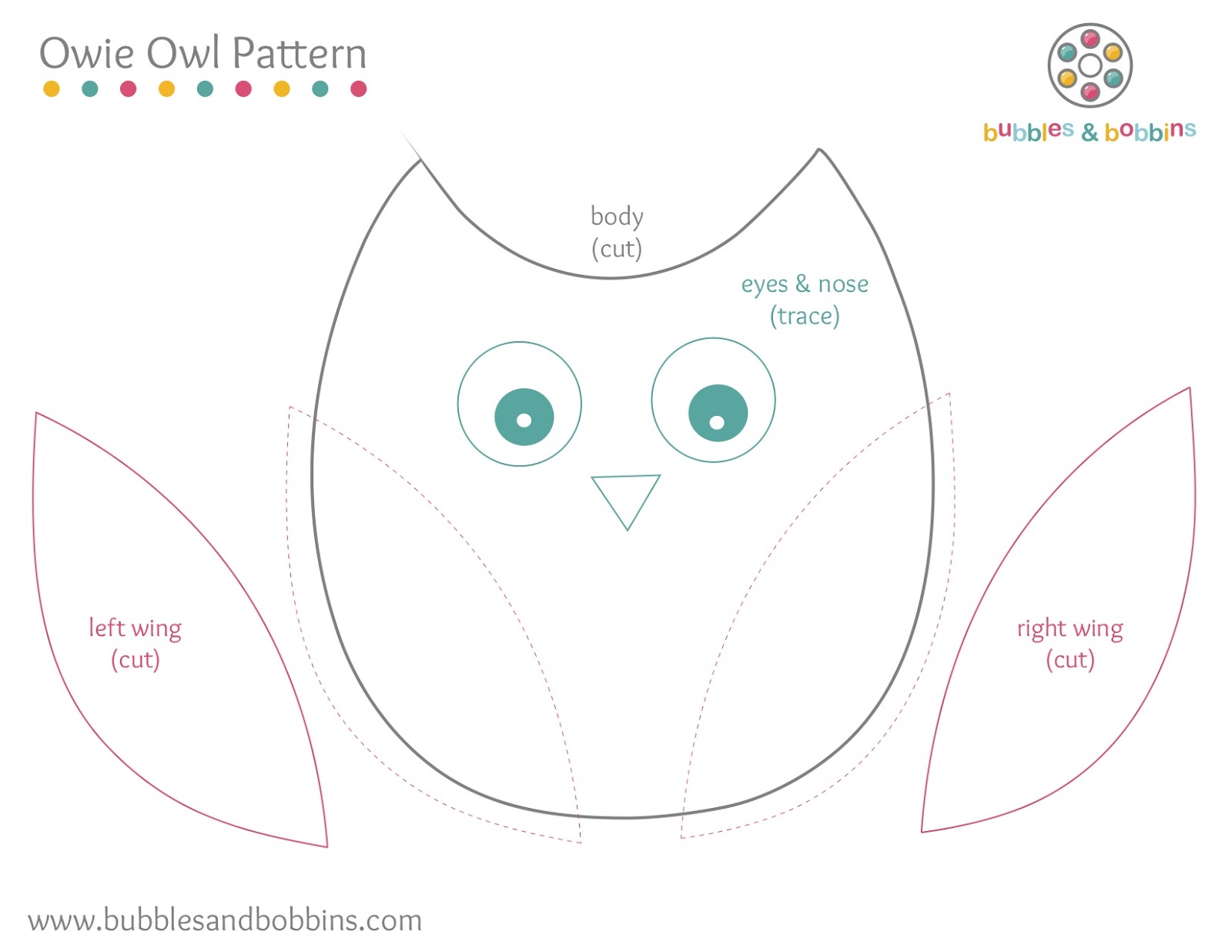 Printable Owl Pattern