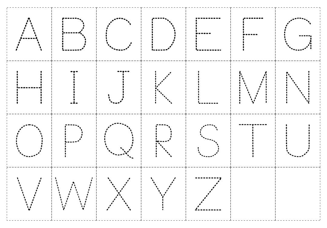 Alphabet Letter Tracing - 20 Free PDF Printables | Printablee