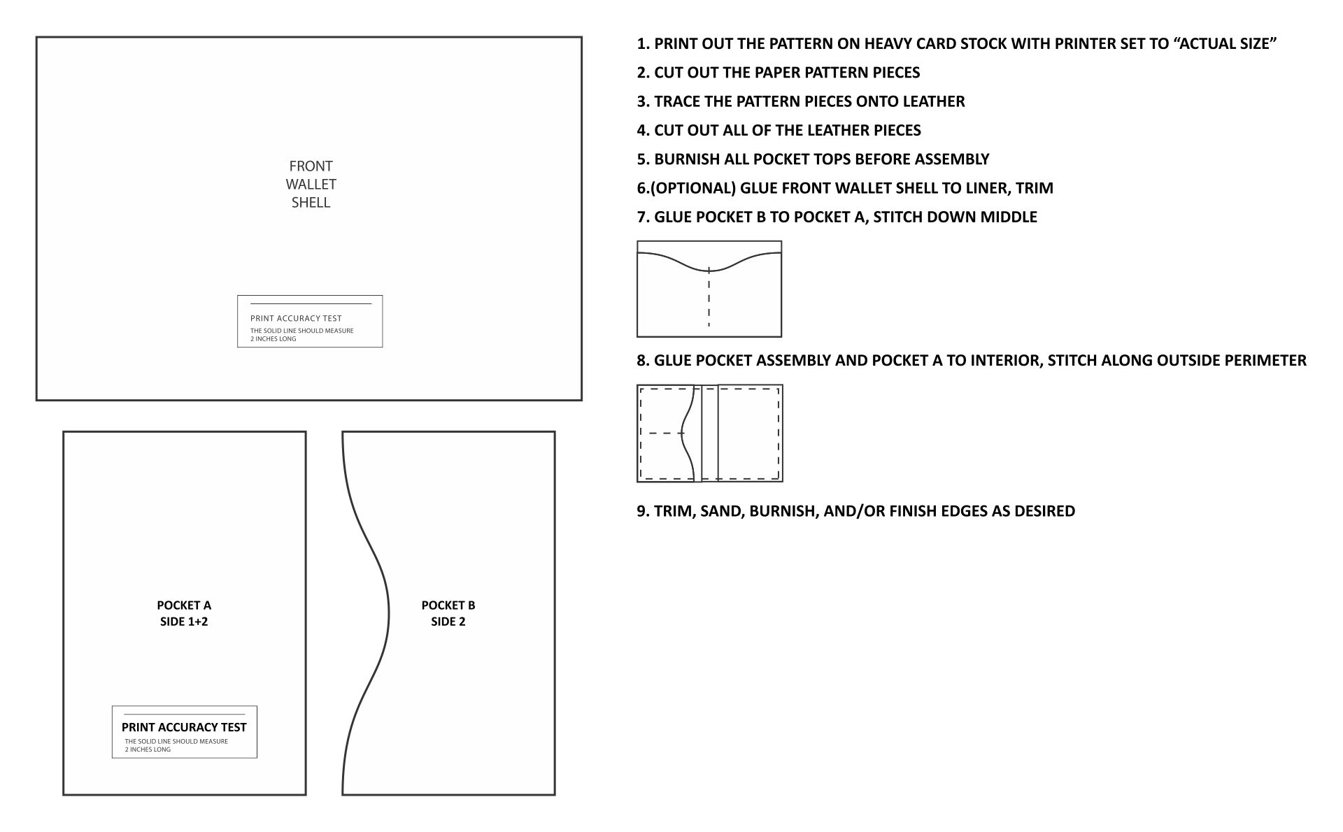 Printable Purse Patterns