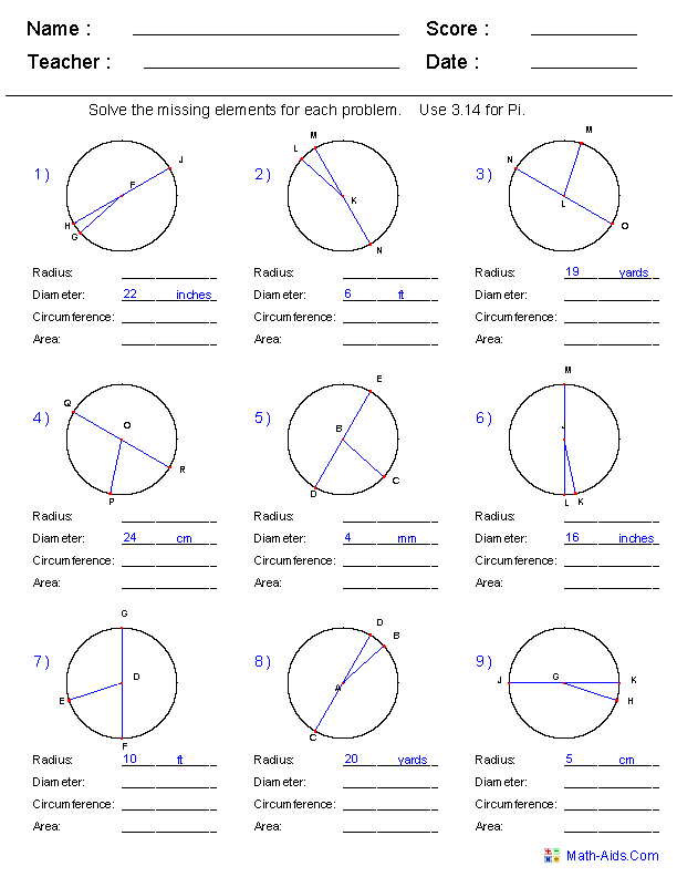 7 Best Images of 10th Grade Geometry Worksheets Printable ...