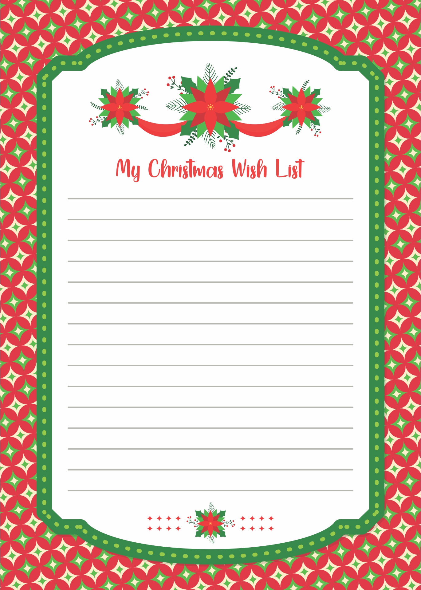 my christmas wish list essay