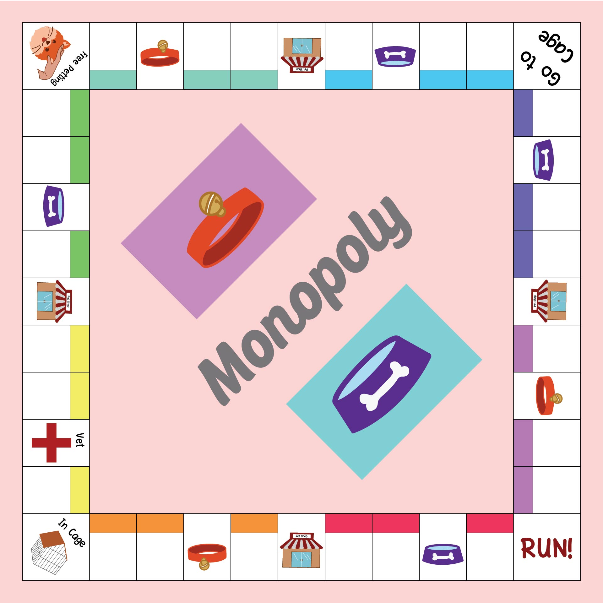 Printable Monopoly Board Game