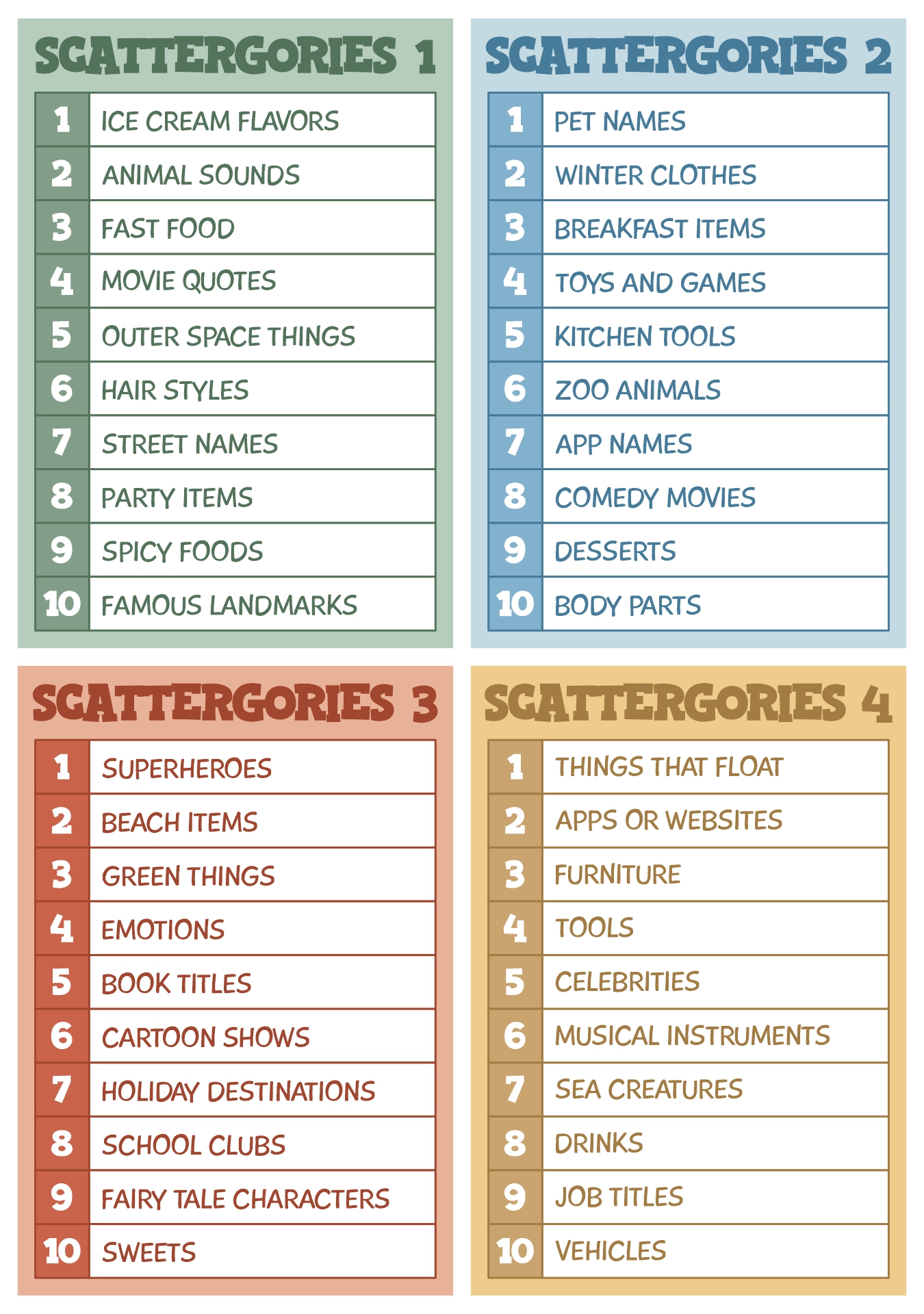 Scattergories List Online Cypruslopez