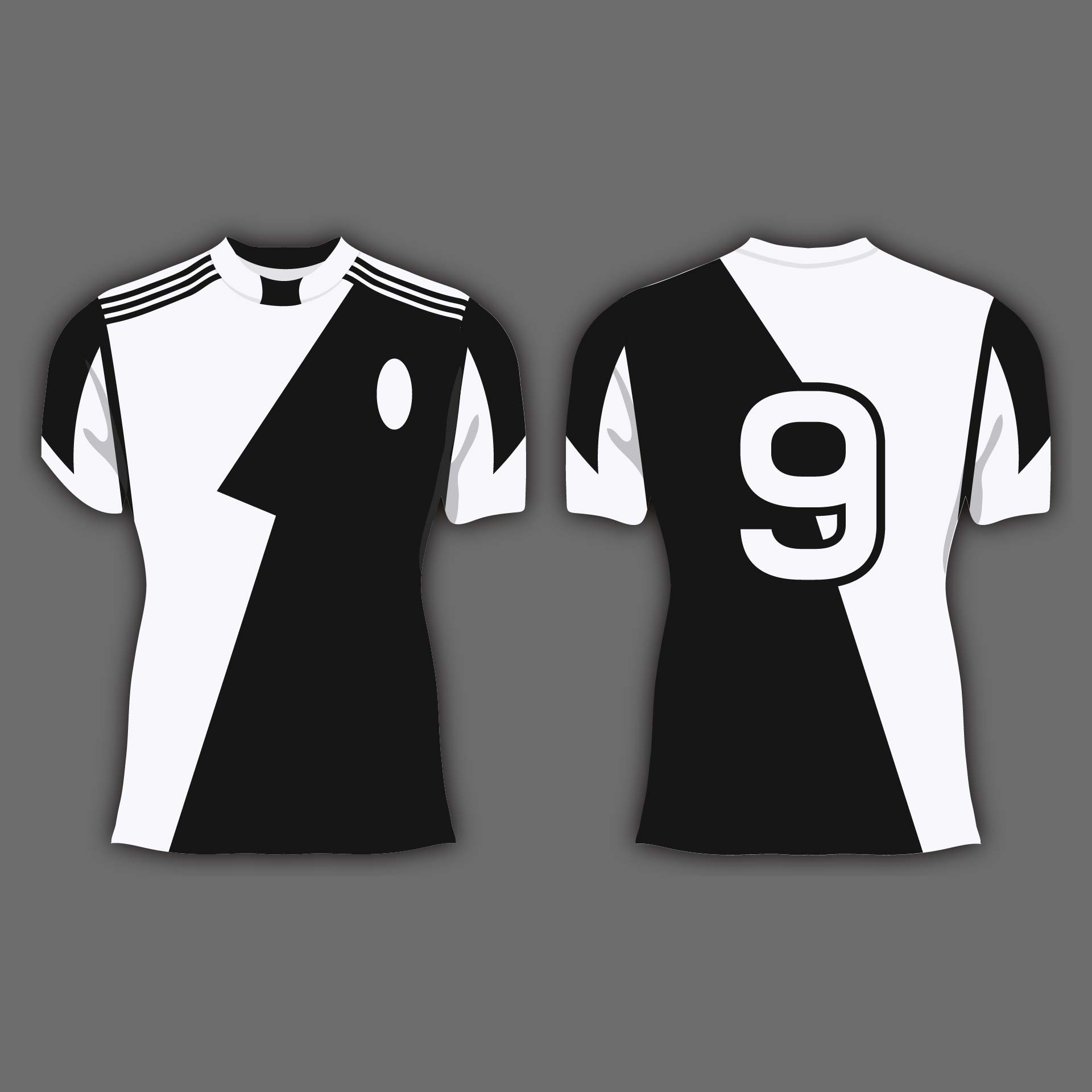 Football Jersey Clip Art Black White