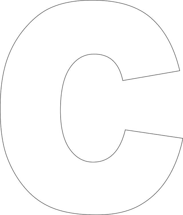 Large Printable Letter C Free Printables | Images and Photos finder