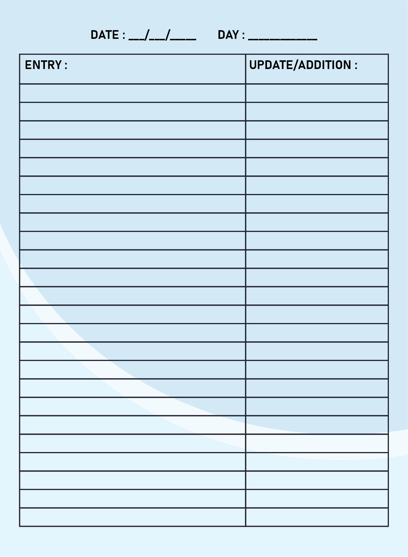  Printable Blank Order Forms