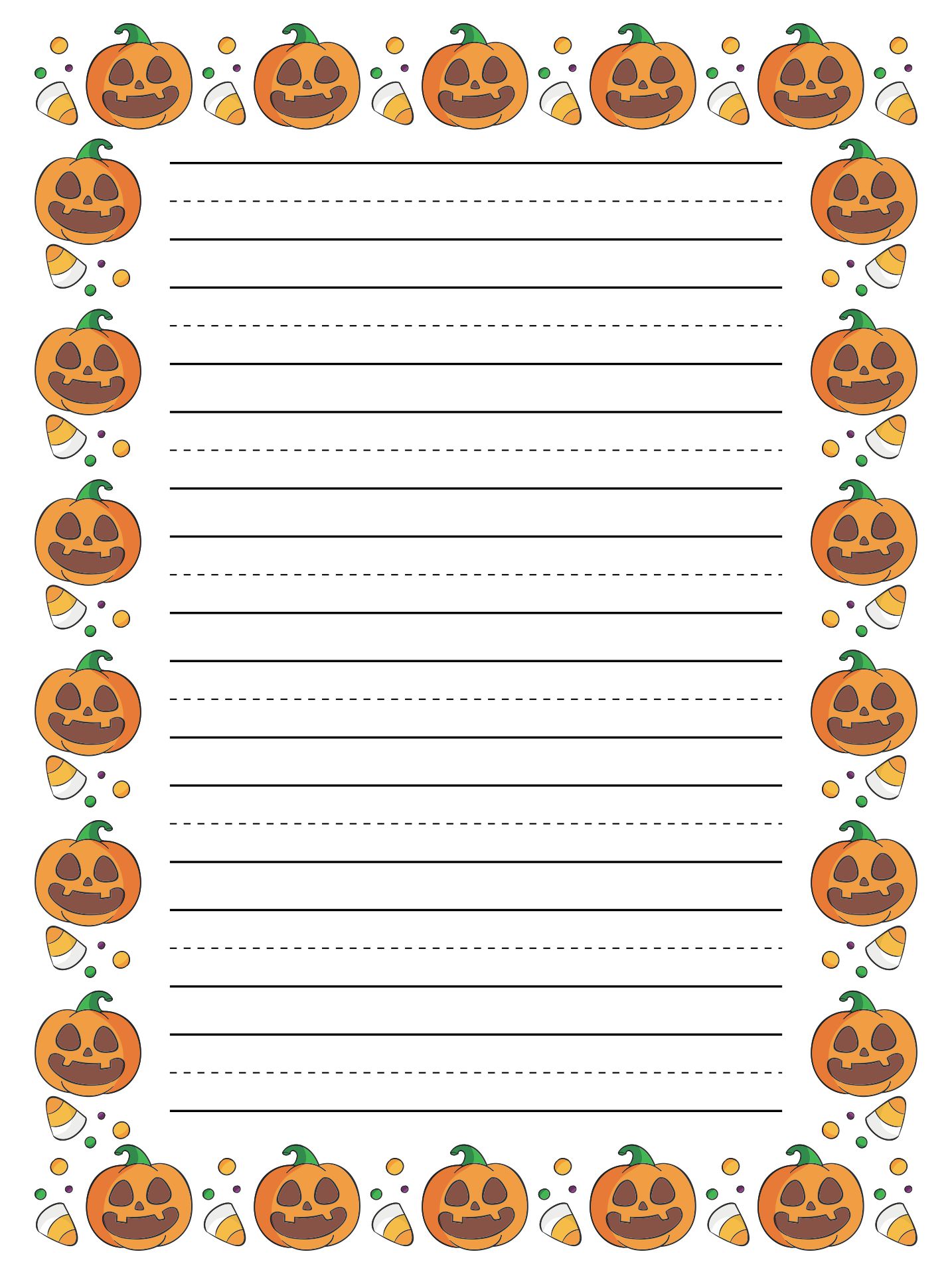  Printable Halloween Letter Head