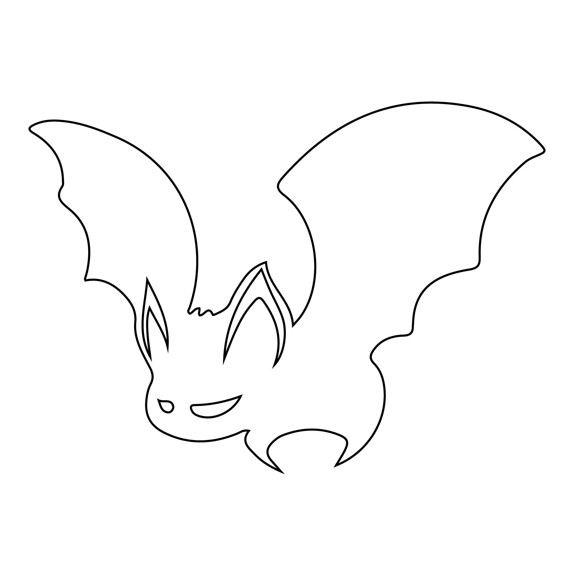 Halloween Bat Cut Out Templates