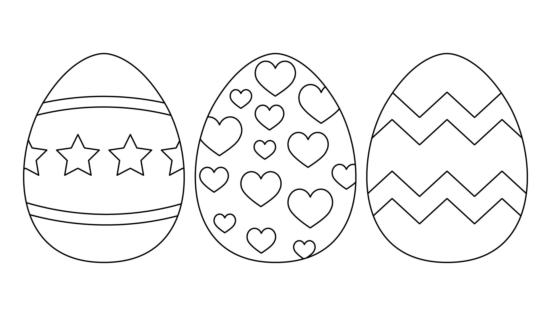 Printable Easter Egg Crafts