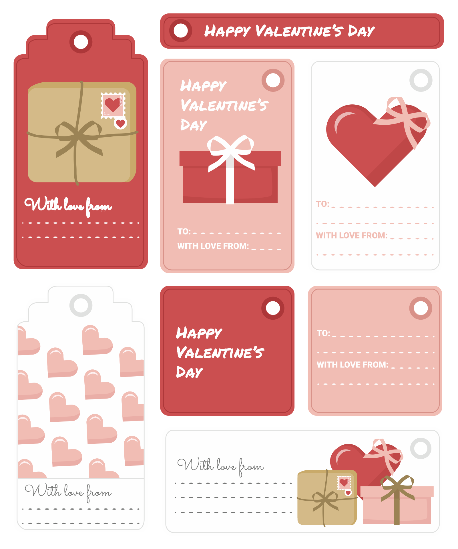 10 Best Printable Valentine S Gift Tags Pdf For Free At Printablee