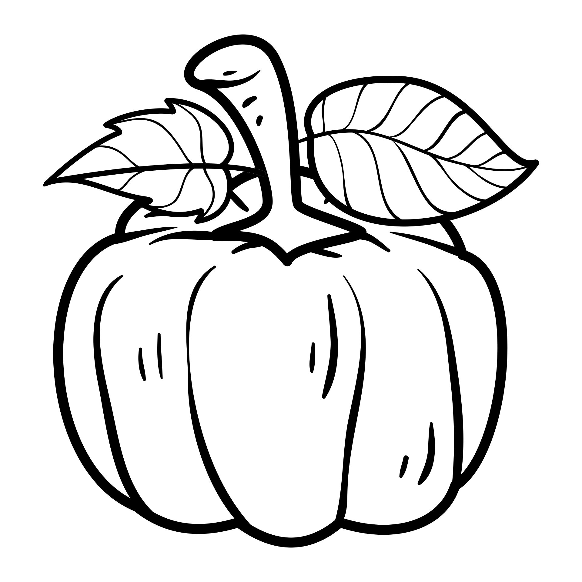 Pumpkin Print Out Coloring Pages