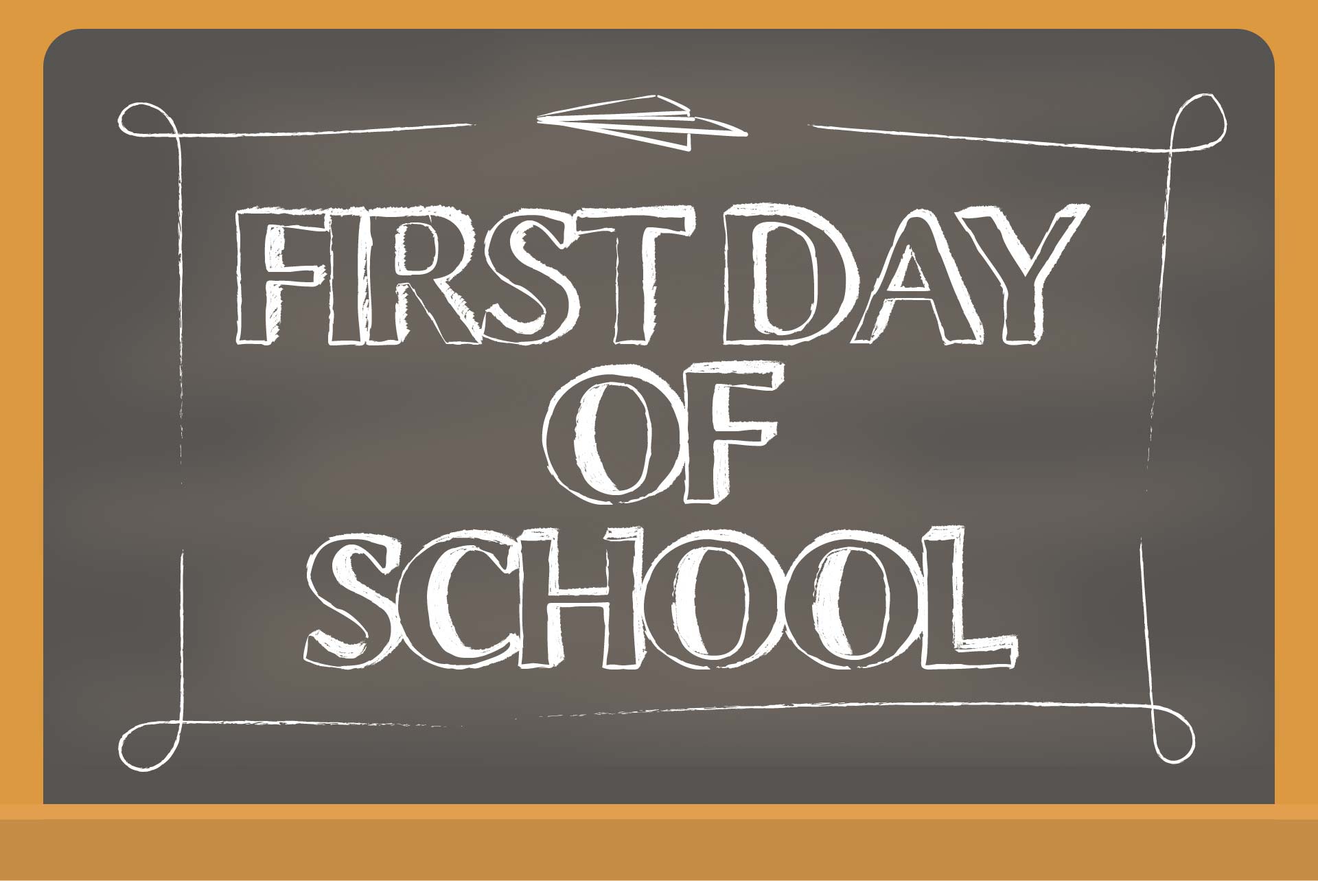 First Day of School Chalkboard Printables Free