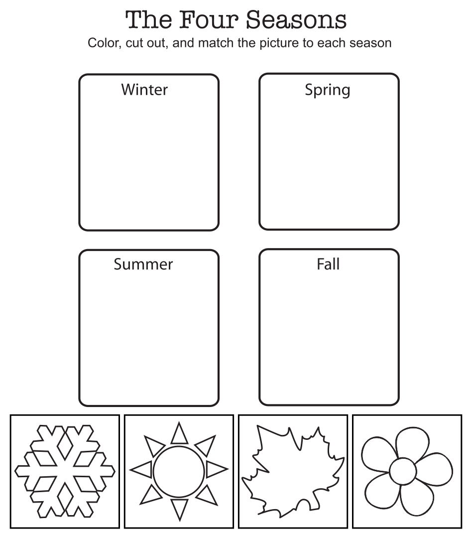 10 best season and weather free printables printablee com