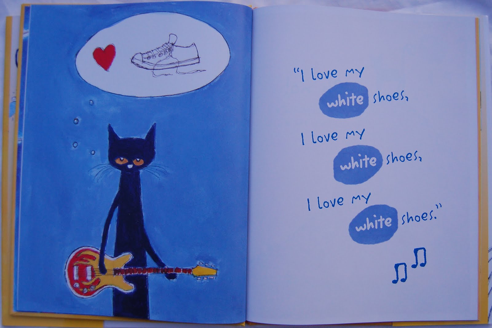 Pete The Cat I Love My White Shoes Printables