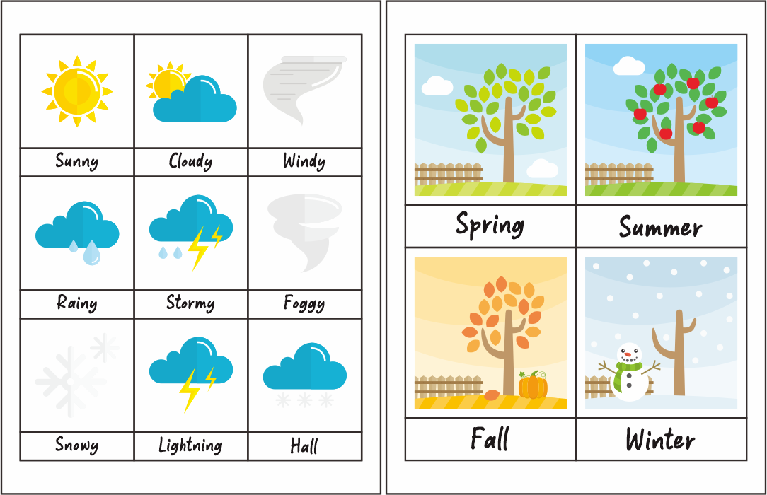 Enjoy the good weather. Тема Seasons and weather. Английский язык Seasons. Изучаем времена года. Seasons and weather задания для детей.