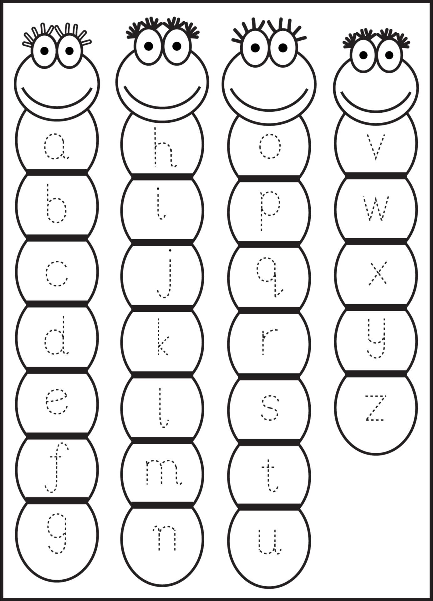 letter-tracing-worksheets