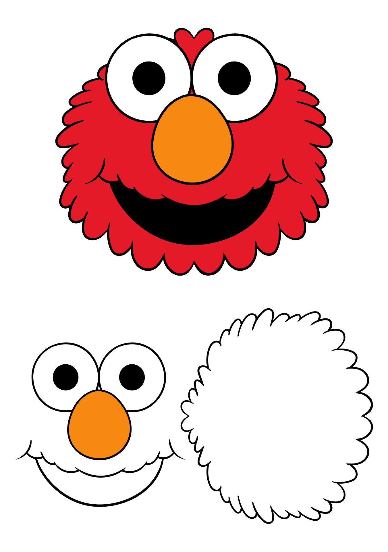 elmo-printable-face