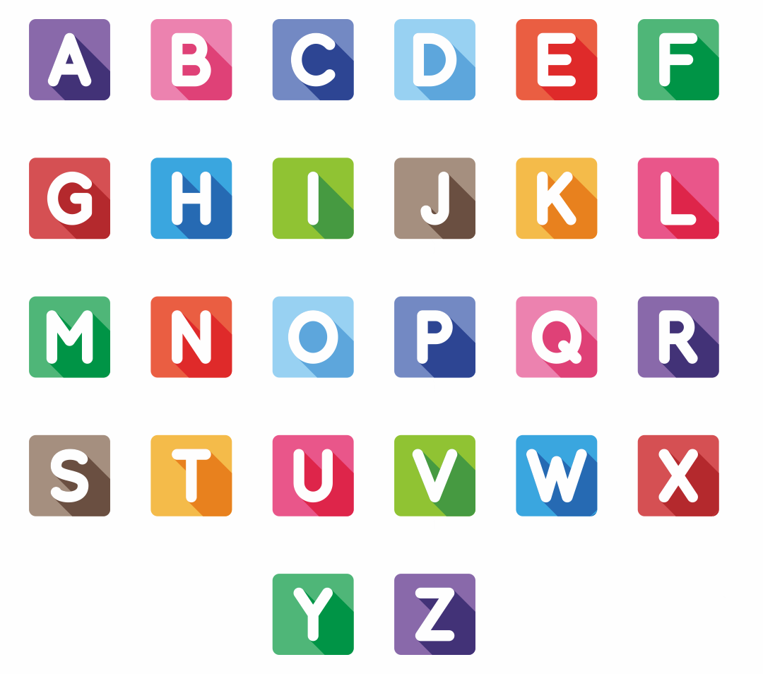 6 Best Large Colored Letters Printable Printablee Com