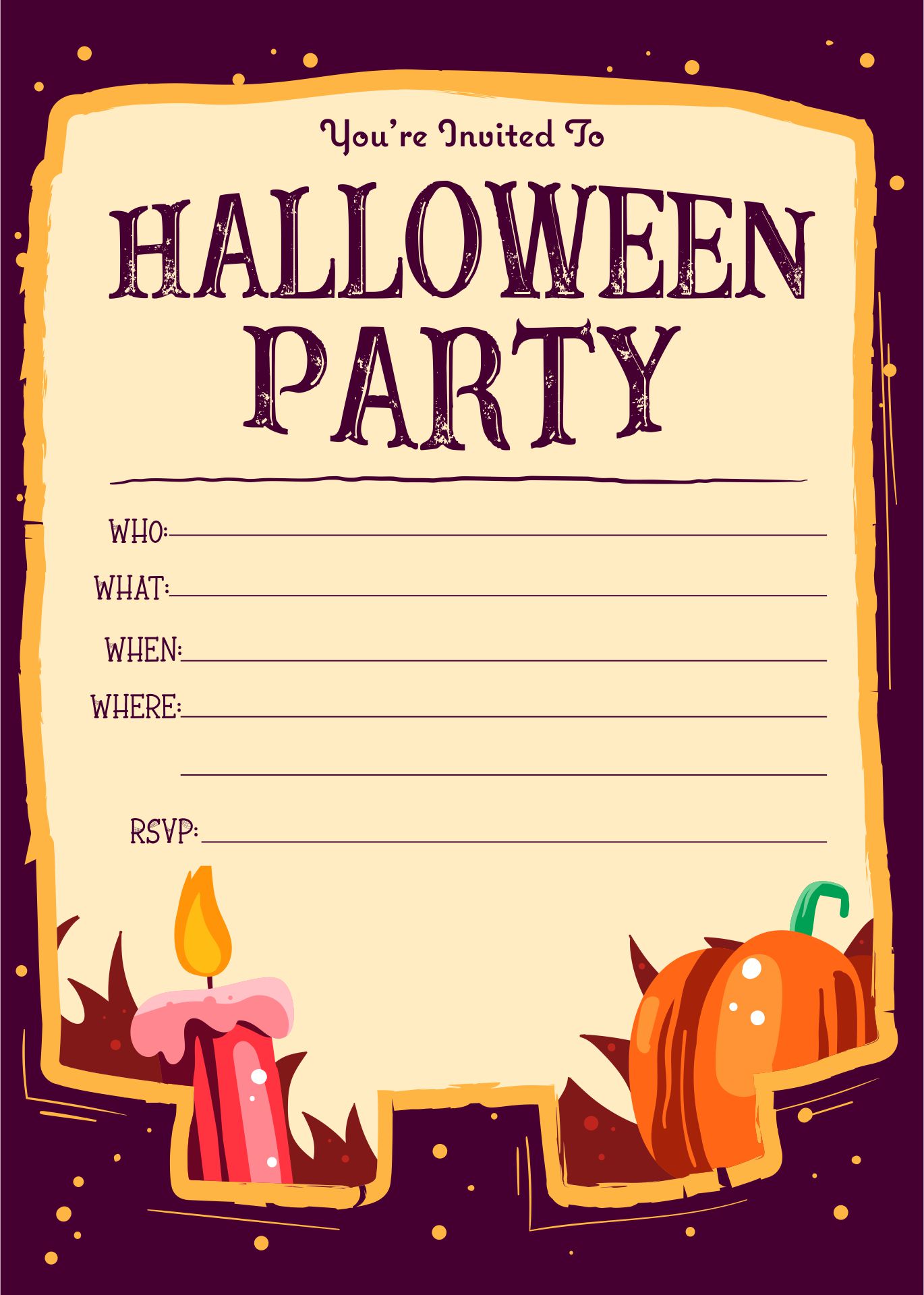 15 Best Free Printable Halloween Birthday Invitations Printablee 15-best-free-printable-halloween-birthday-invitations-printablee