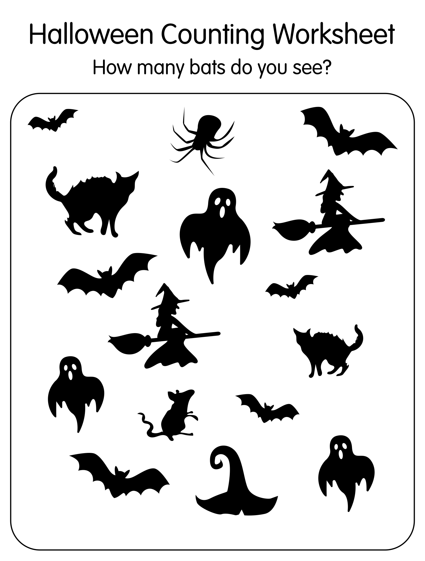  Halloween Printables Kindergarten