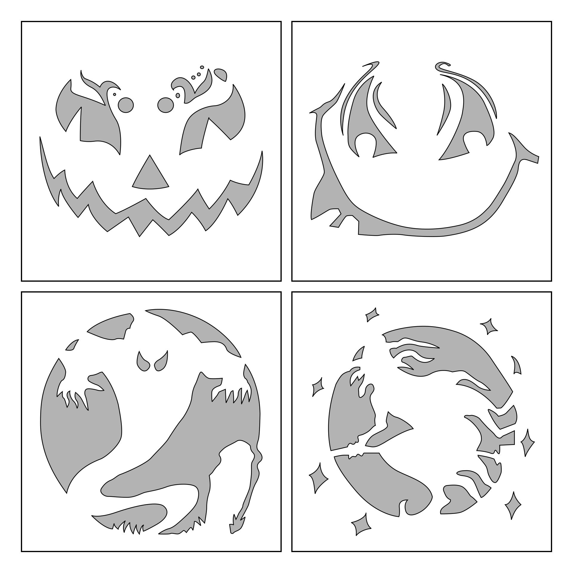 15 Best Free Printable Halloween Pumpkin Stencils PDF for Free at ...