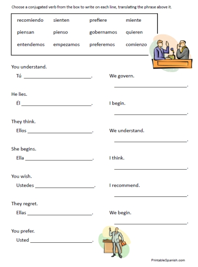 9 Best Images of Free Printable Spanish Worksheets - Free ...
