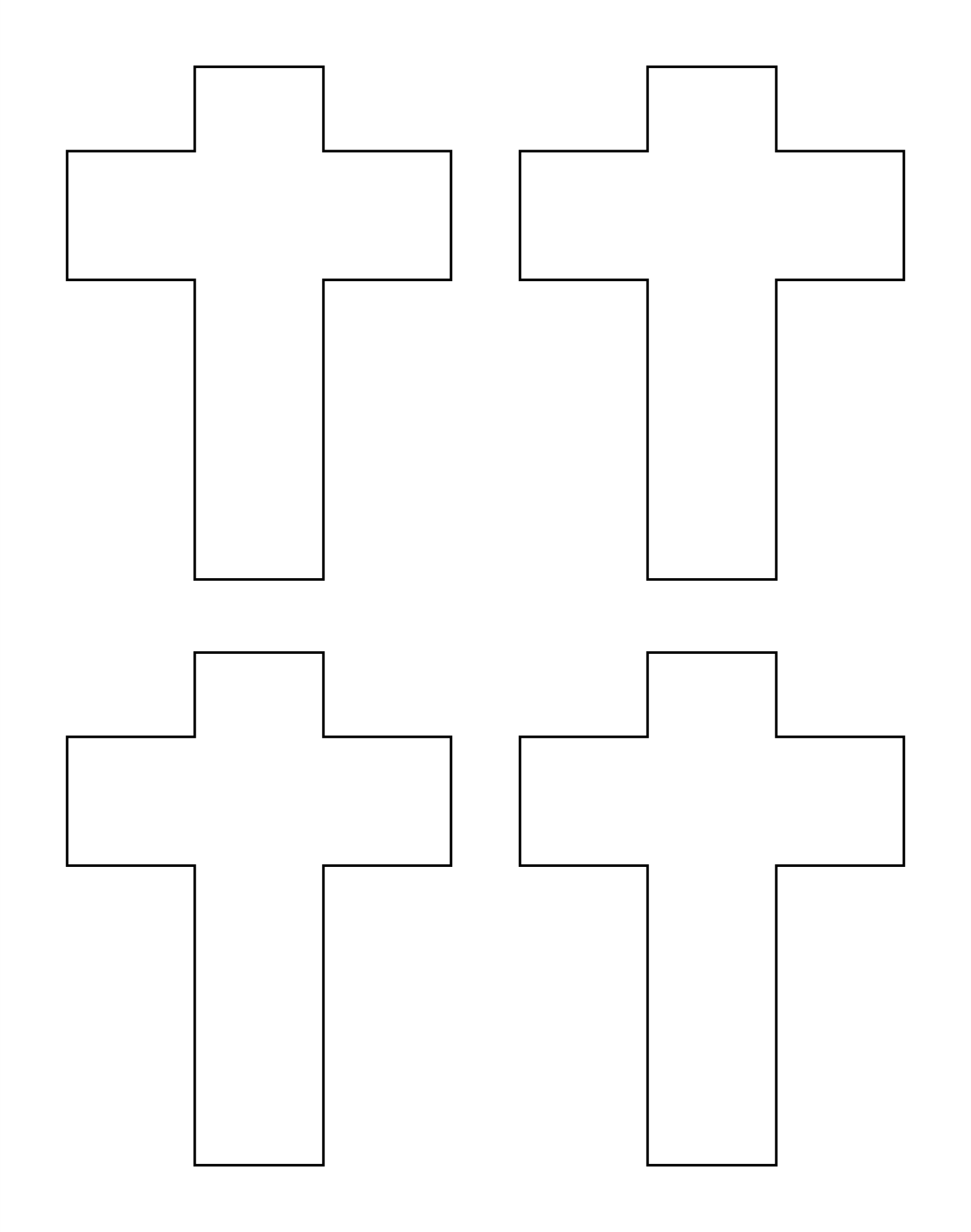 Printable Pictures Of Crosses