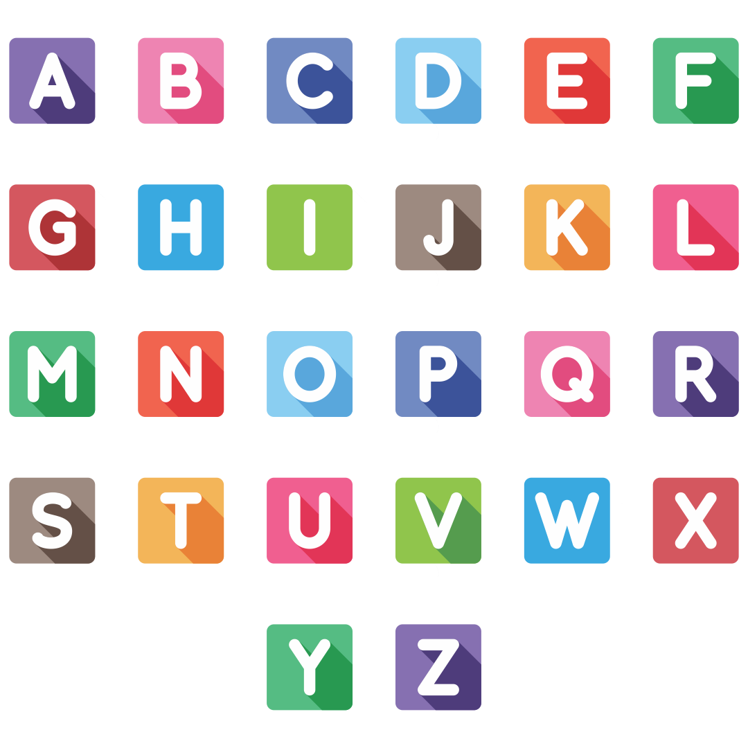 Free Printable Colored Letters Of The Alphabet Printable Templates