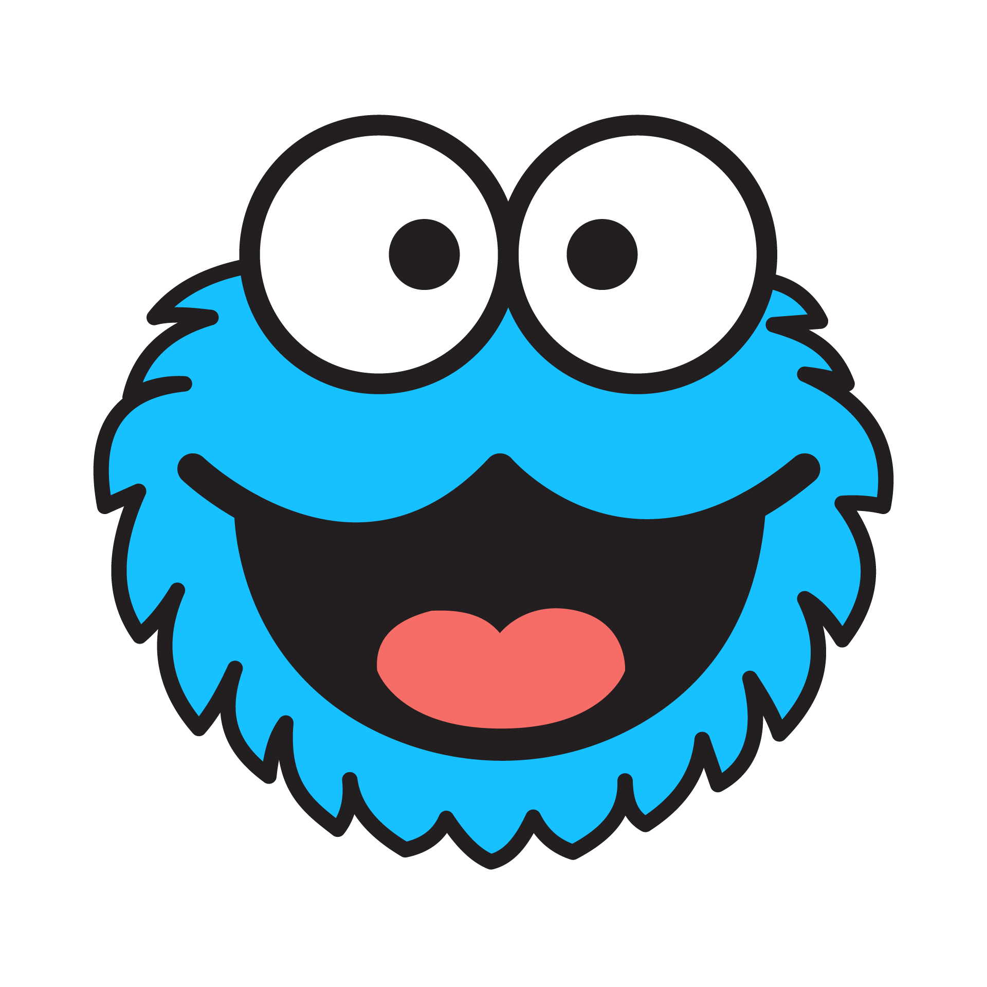 Cookie Monster Face Template printable-cookie-monster-template-printable-word-searches