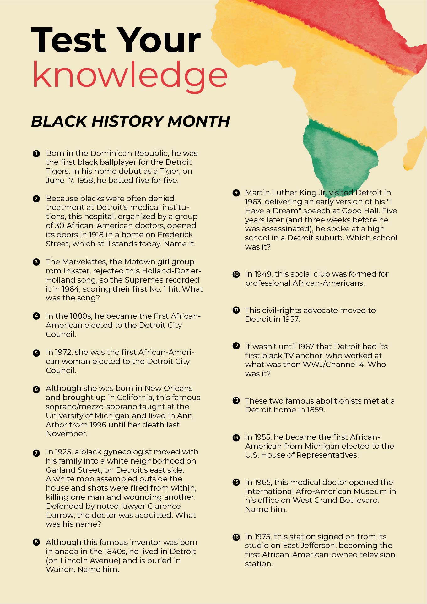 4 Best African American History Free Printables PDF For Free At Printablee