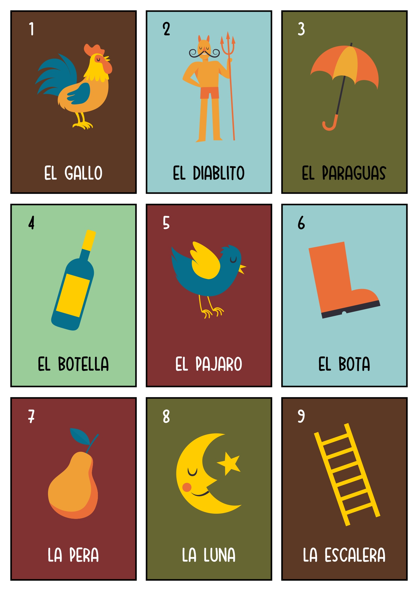 Mexican Loteria