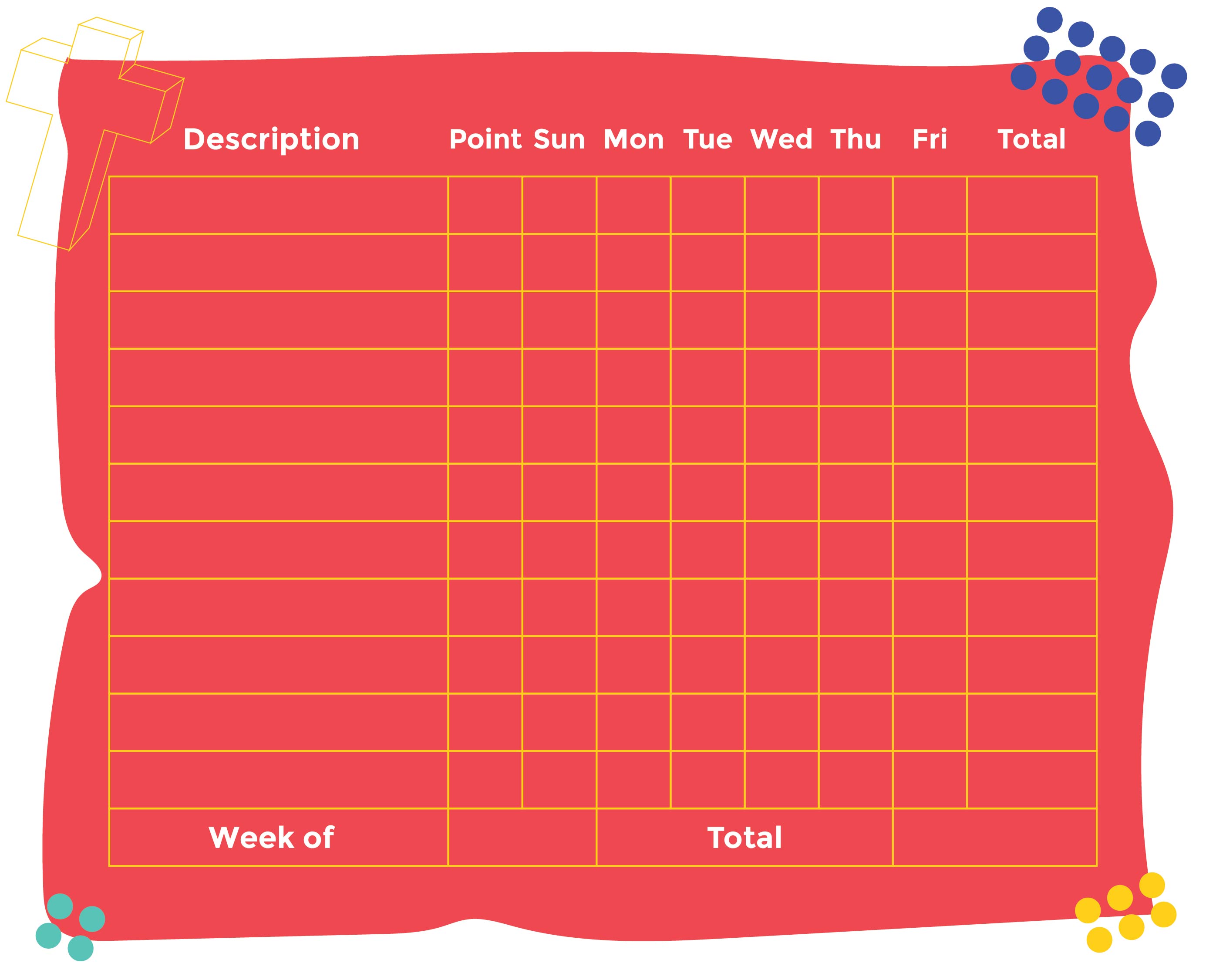 Printable Bible Charts