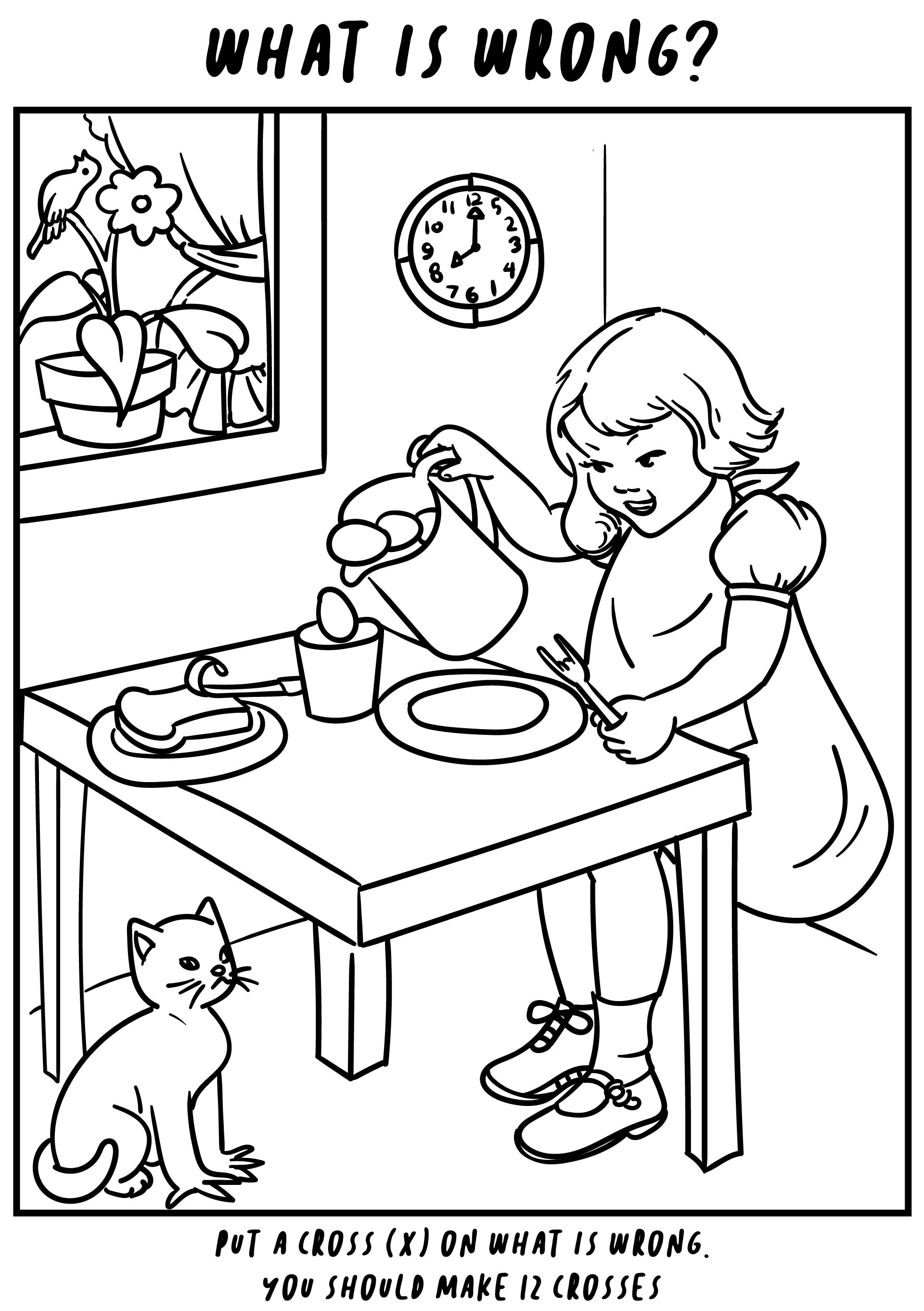 Easy Hidden Object 6 Free PDF Printables Printablee