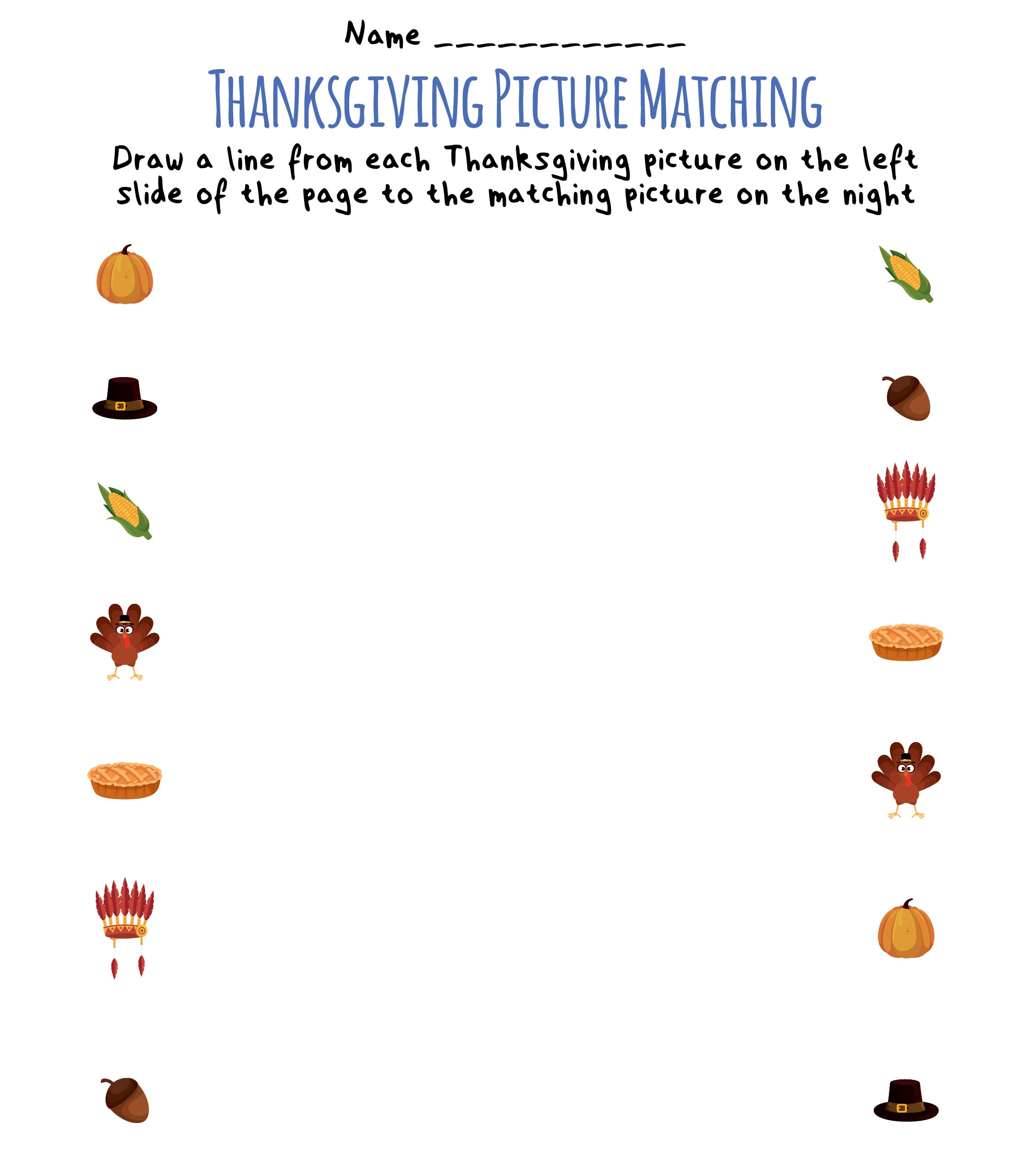 10 Best Thanksgiving Printable Activity Worksheets PDF For Free At Printablee