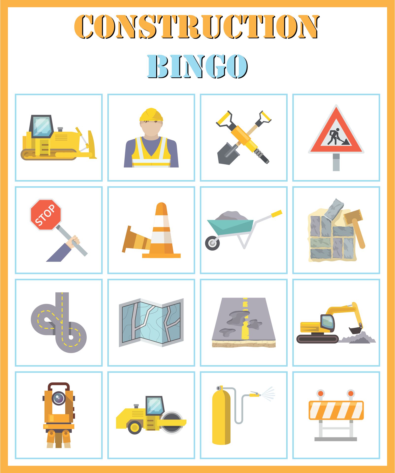 10 Best Construction Bingo Printable Printablee 10-best-construction-bingo-printable-printablee