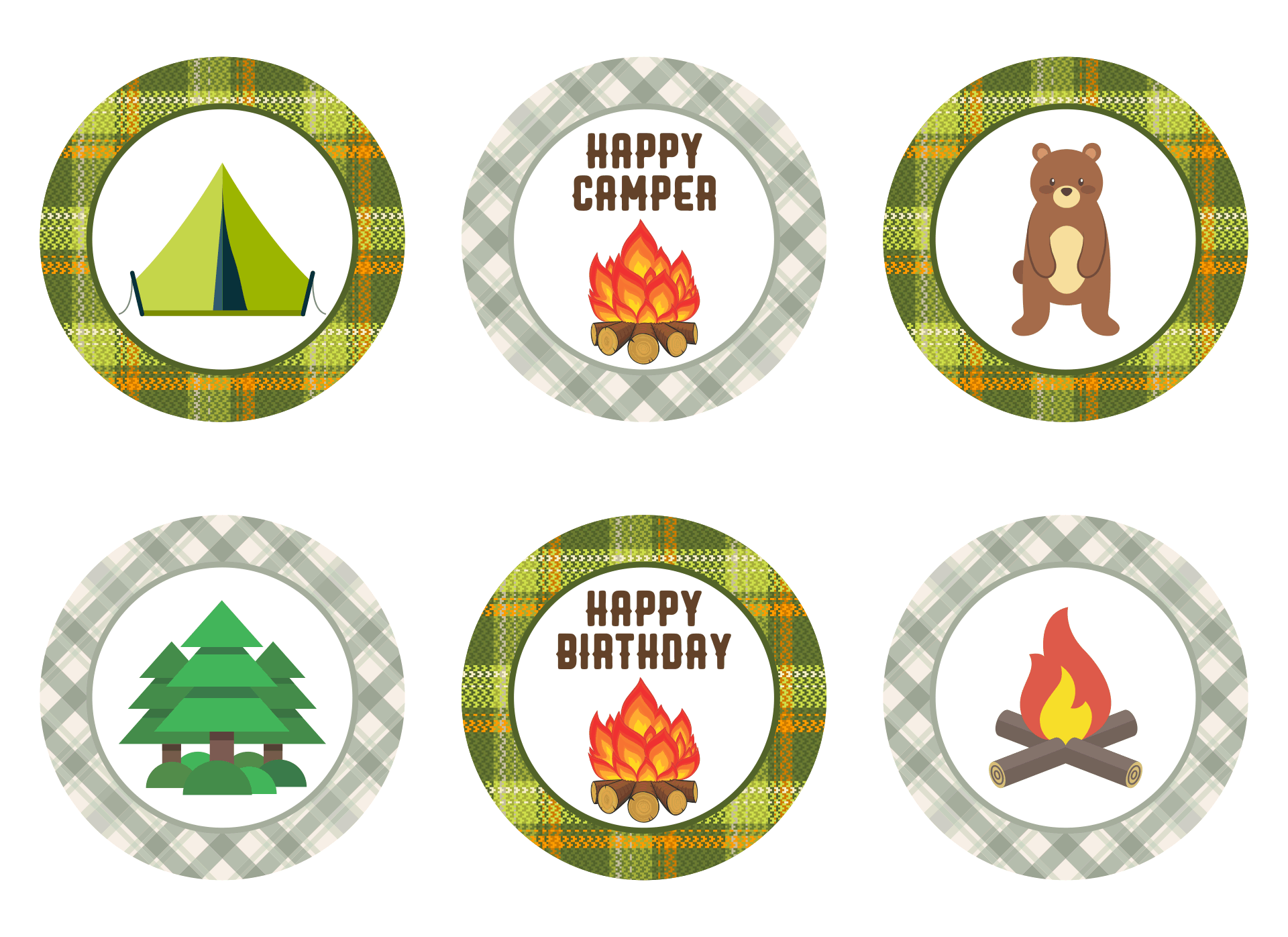 Free-Camping-Party-Printables