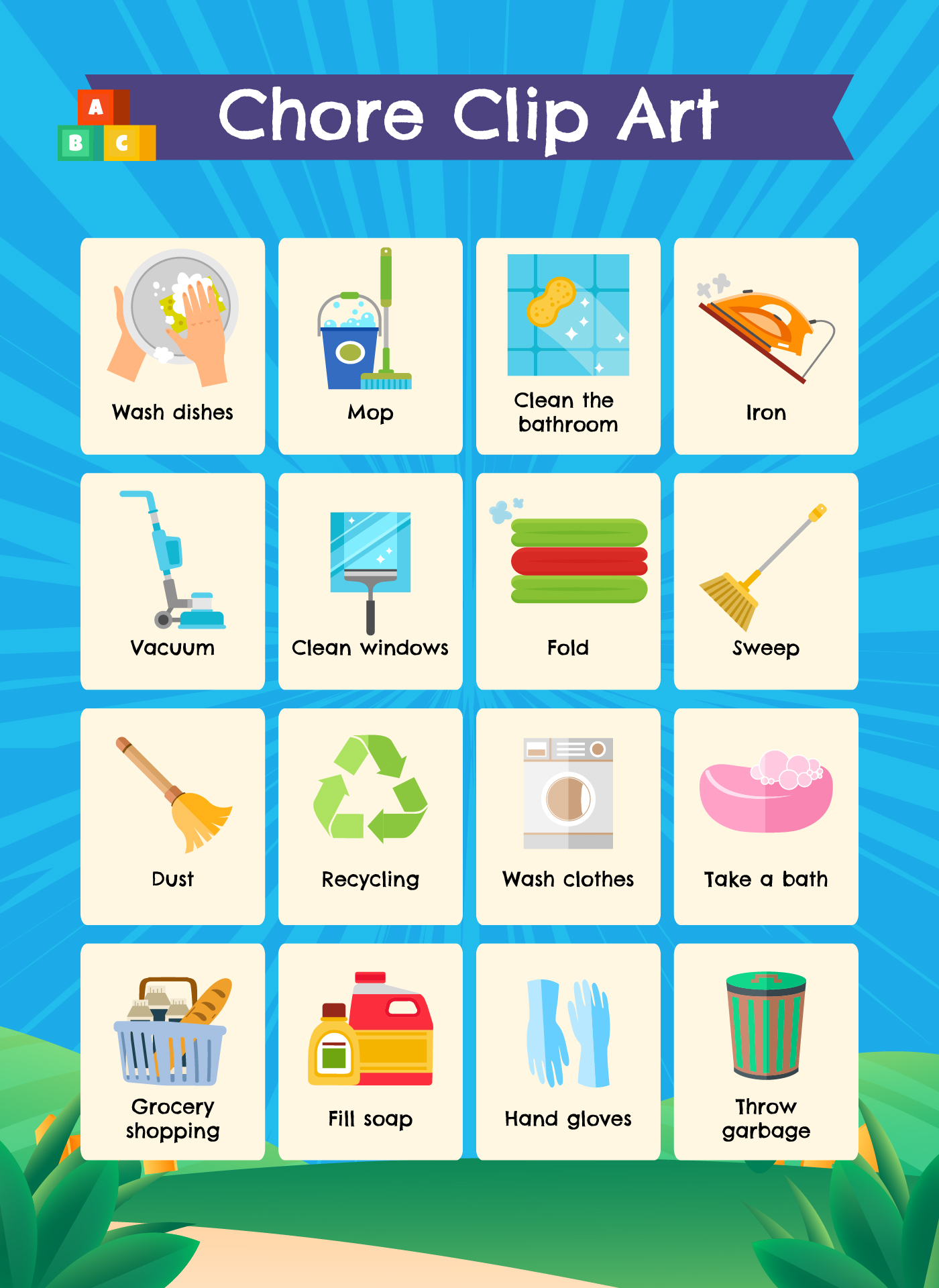 10 Best Free Printable Chore Clip Art Printablee 10 Best Free Printable Chore Clip Art Printablee