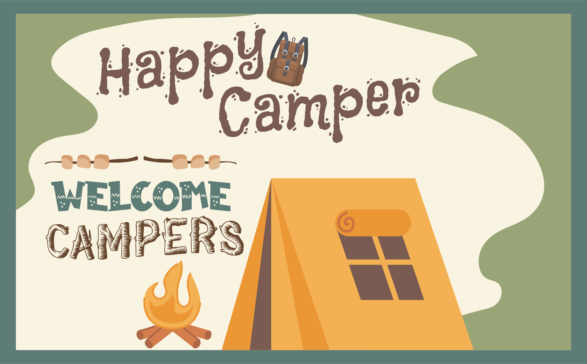 Printable Camping Signs