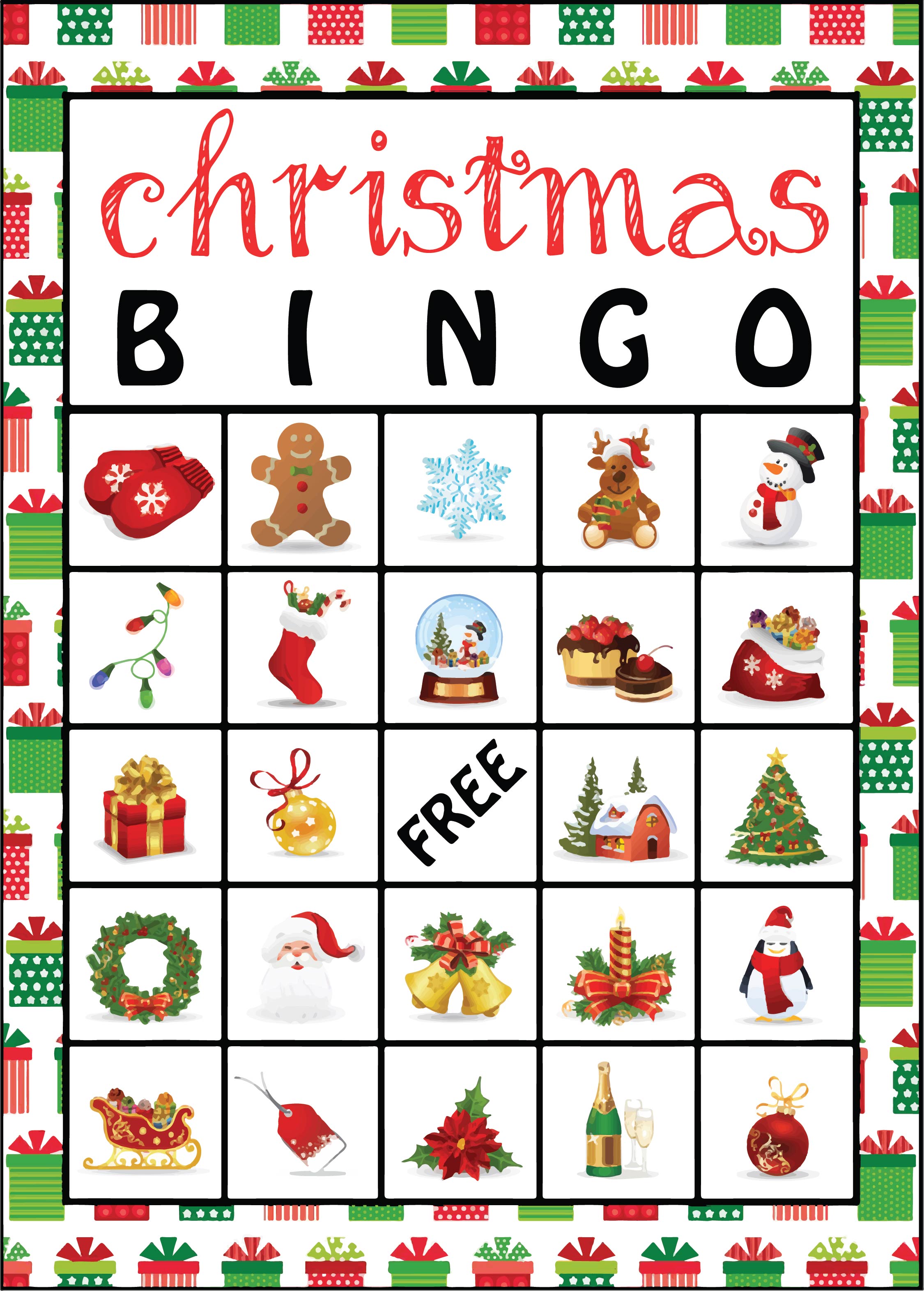 9 Best Free Printable Christian Christmas Bingo Cards Printablee