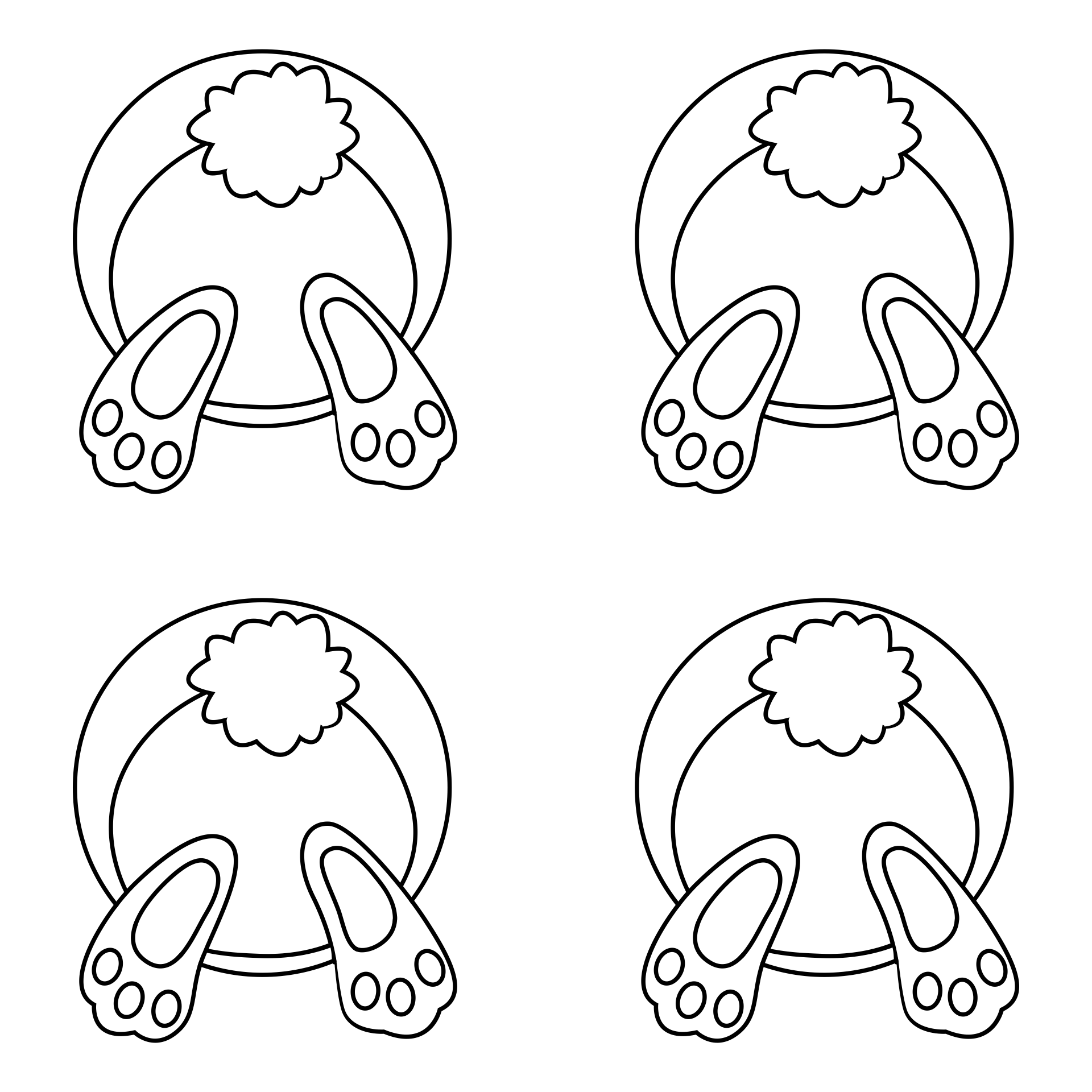 Easter Bunny Tails 10 Free Pdf Printables Printablee - vrogue.co