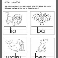 Printable Zoo Animal Worksheets