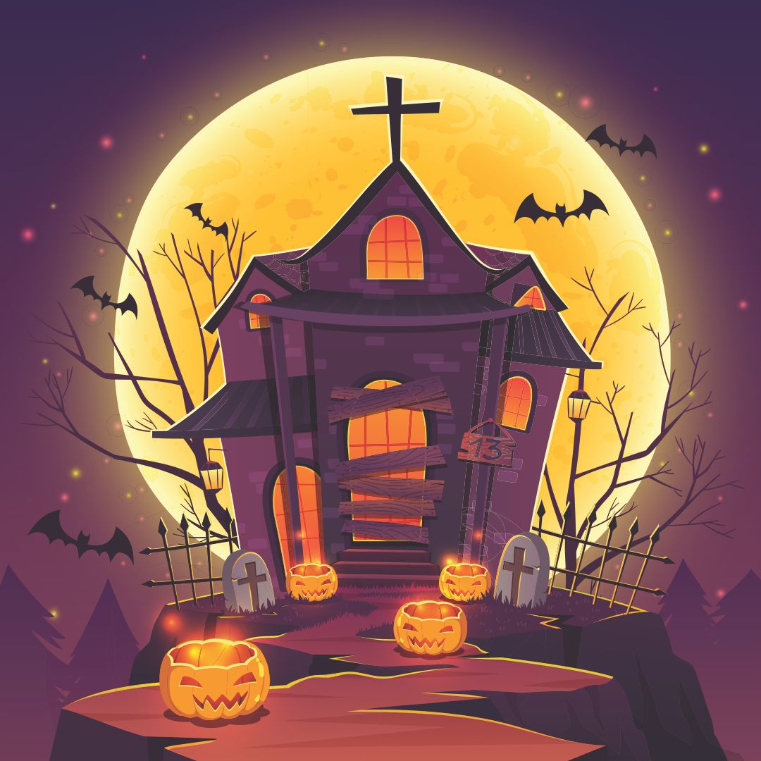 Halloween House Clip Art Free