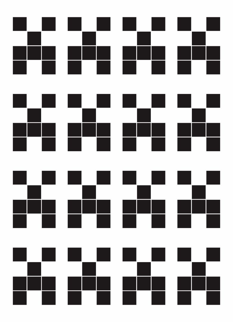 Minecraft creeper face template printable2 - Oh So Savvy Mom